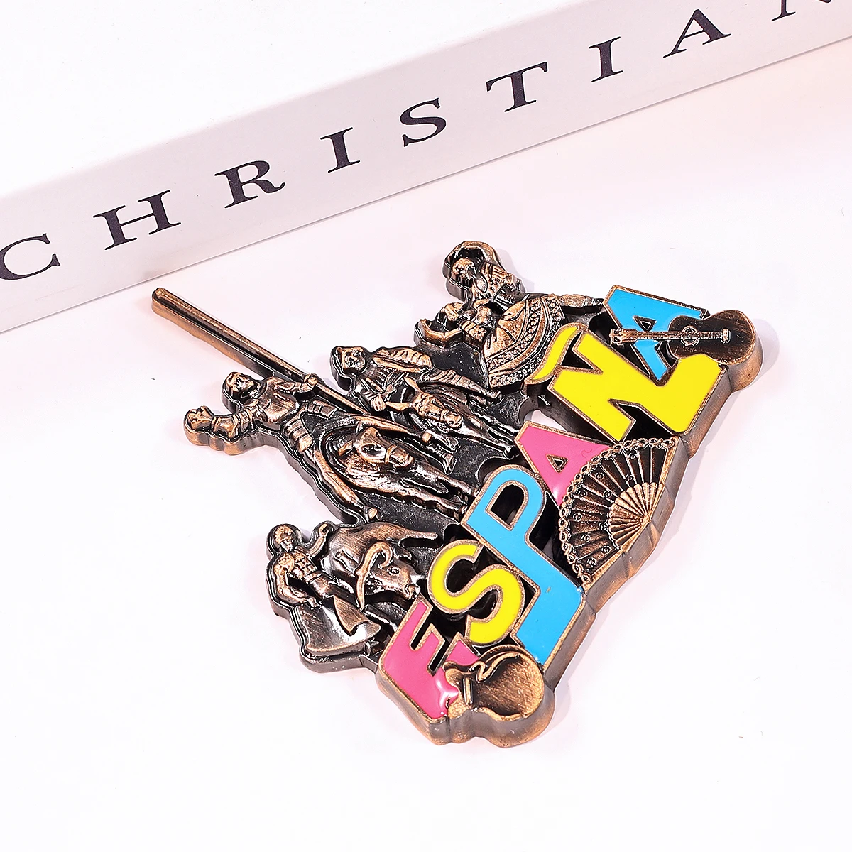 Wholesale Personalized Design Espana 3D Tourist Souvenir Metal Refrigerator Fridge Magnet