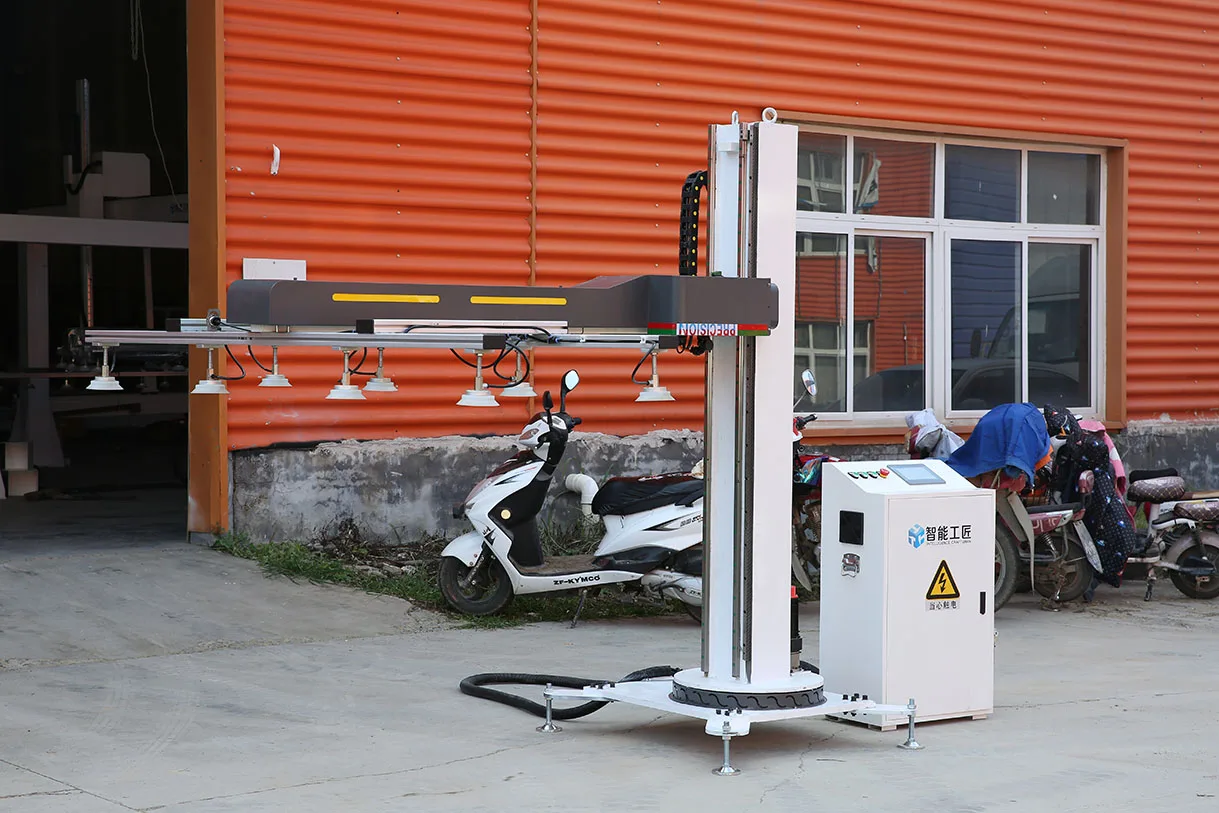 Heavy payload helical rack pinion cnc rack linear module gantry robot 3 axis manipulator