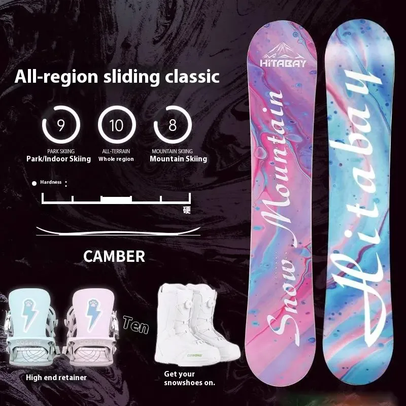 Wholesale Winter Outdoor Sports Ski & Snowboard Set for Carving & Winter Sports