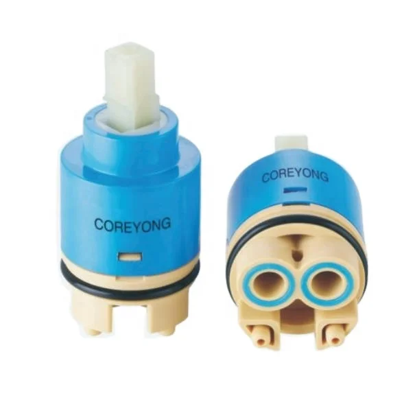 New design ceramic 35mm Cartridge faucet ceramic with distributor for kitchen