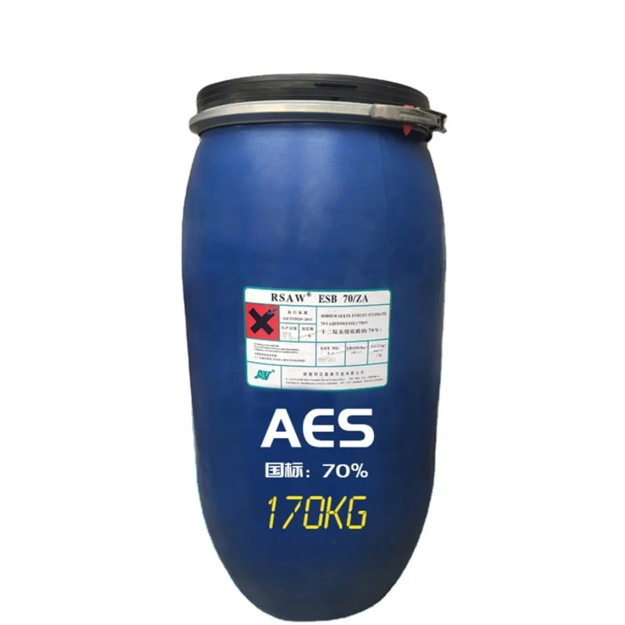 70% SLES AES Sodium Lauryl Ether Sulfate