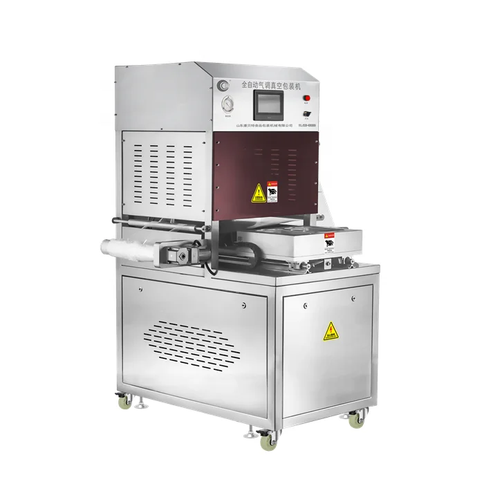 Map tray sealer modified atmosphere packing machine