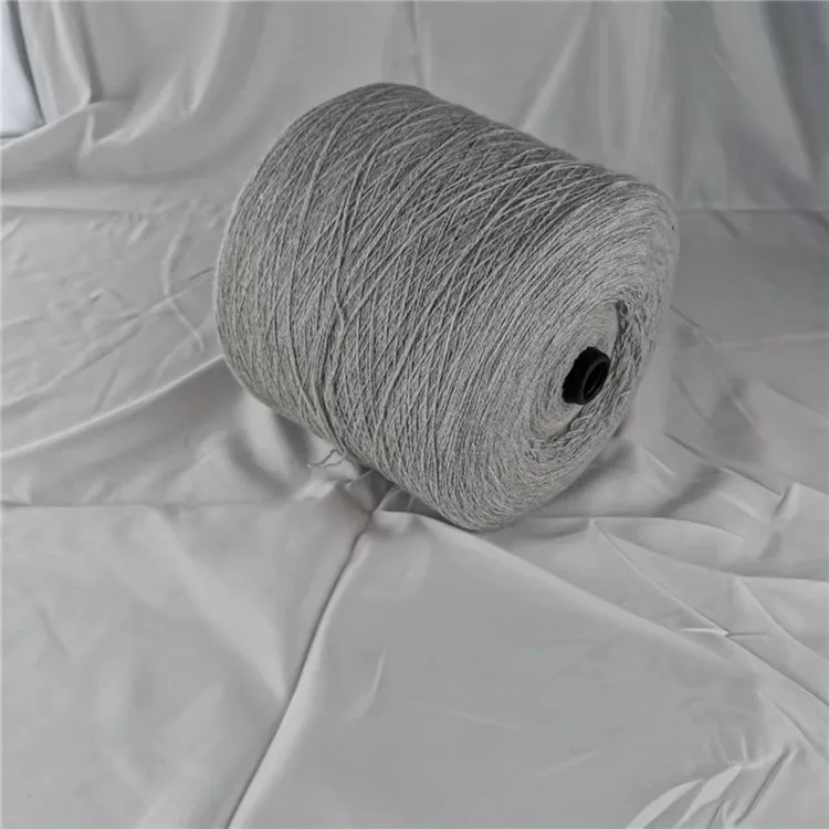 Manufacturer Supplier China Cheap 16s/2 Bulking  60 %Cotton  40^% Acrylic Color Spinning Gray Wool Yarn Acrylic Line Wool Yarn