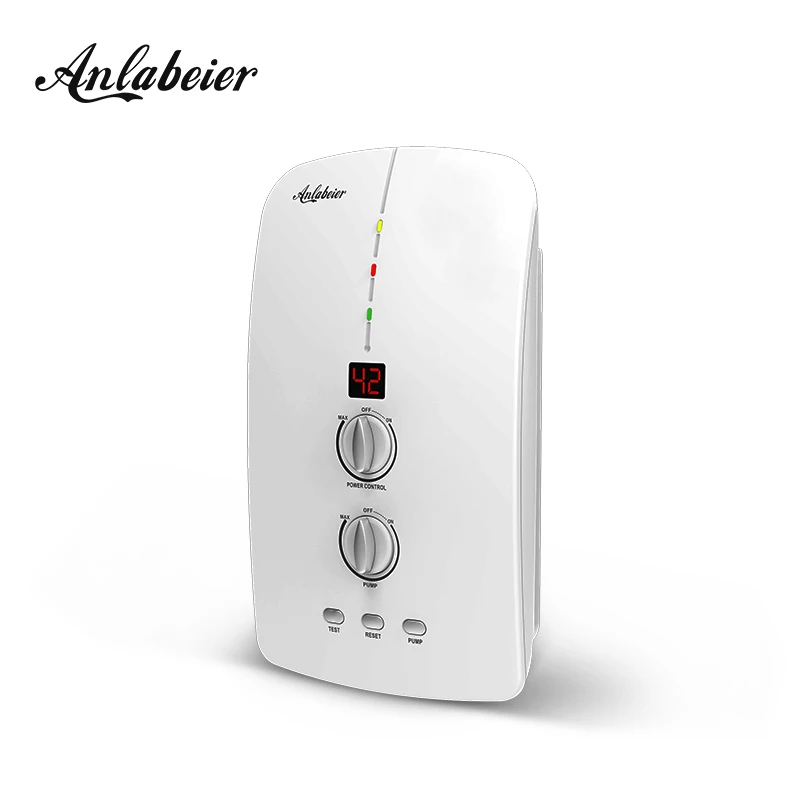 New design CE RoSH 220V-240V hot shower instant/tankless electric water heater with booster pump