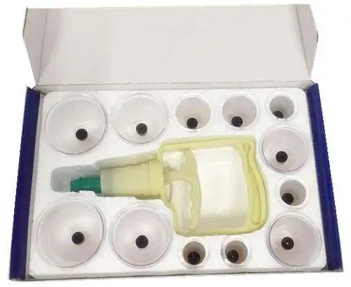 Factory Wholesale Cheap Plastic Cupping Therapy Massager Set Portable Handhold High Quality Vacuum Cupping Device