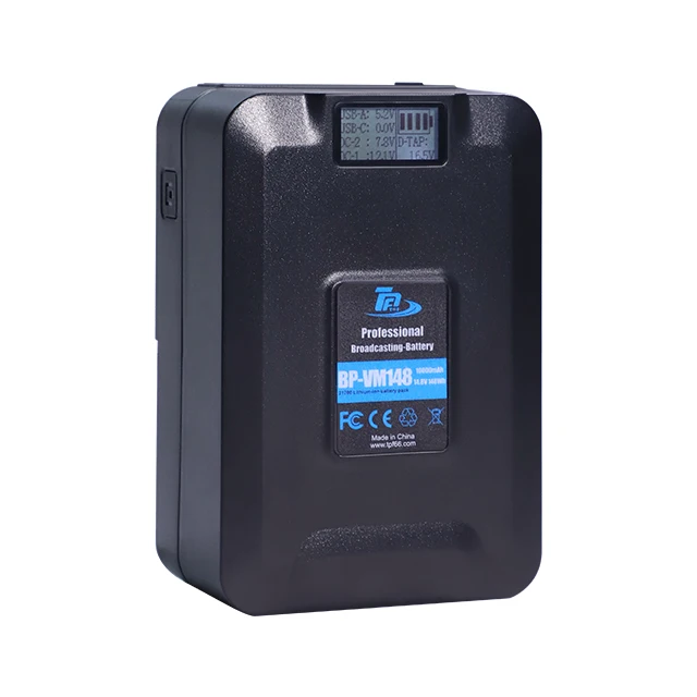 TPF V-mount V-lock для видеокамеры Камера Аккумулятор 148 Вт видеокамера трансляции батарея для видеорегистратора Sony батарея светодиодные лампы для видеосъемки