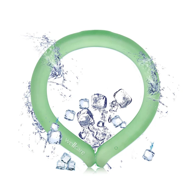 Neck Cooling Tube Wearable Cooling Neck Wraps for Summer Heat I Hands Free Cold Pack Reusable Neck Cooler