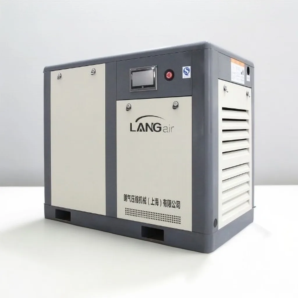 Langair 22kw 30hp 10bar 220V High Pressure air compressors Electric Rotary Industrial Screw Air Compressor China Manufacturer