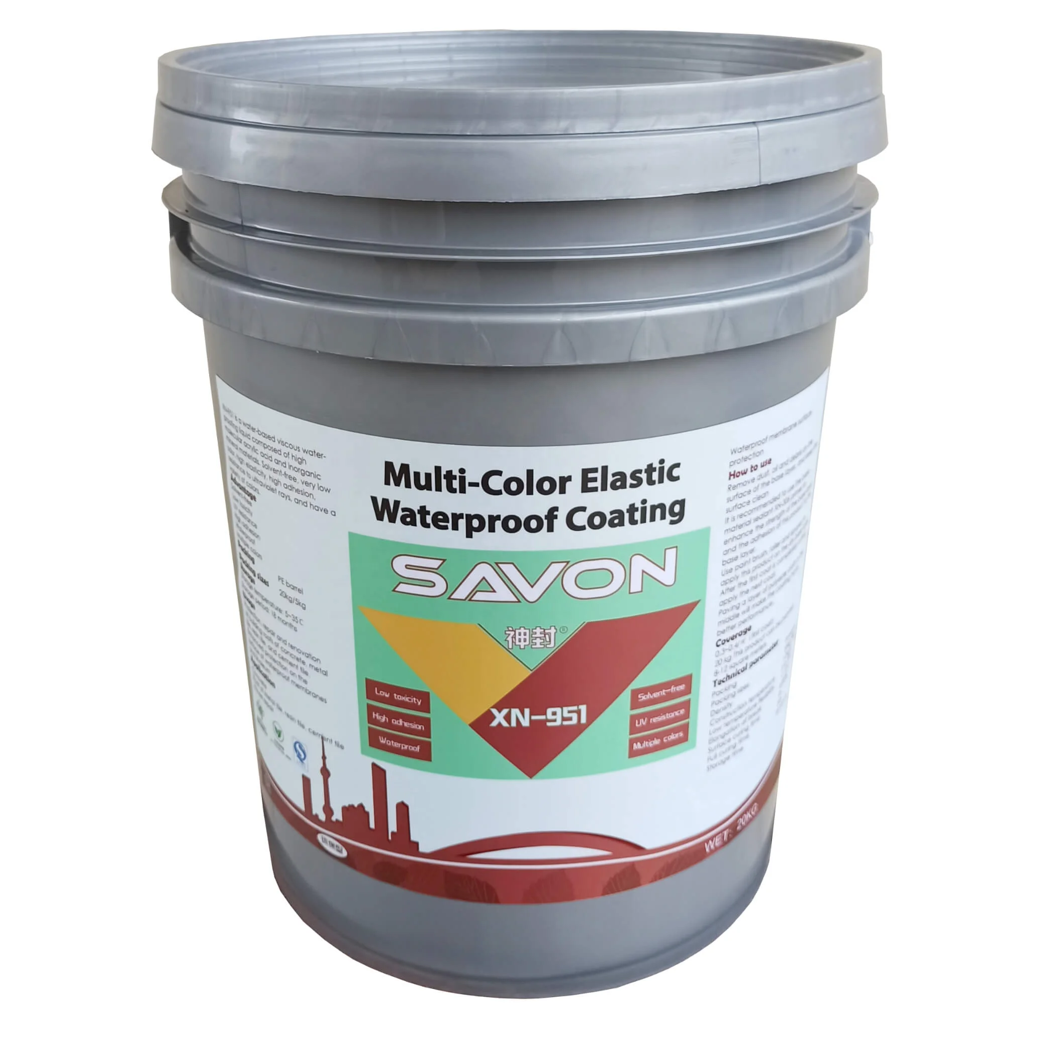 Various Colors Factory Wholesale Waterproof Coating for Color Painted Steel Roofing Waterproofing Paint