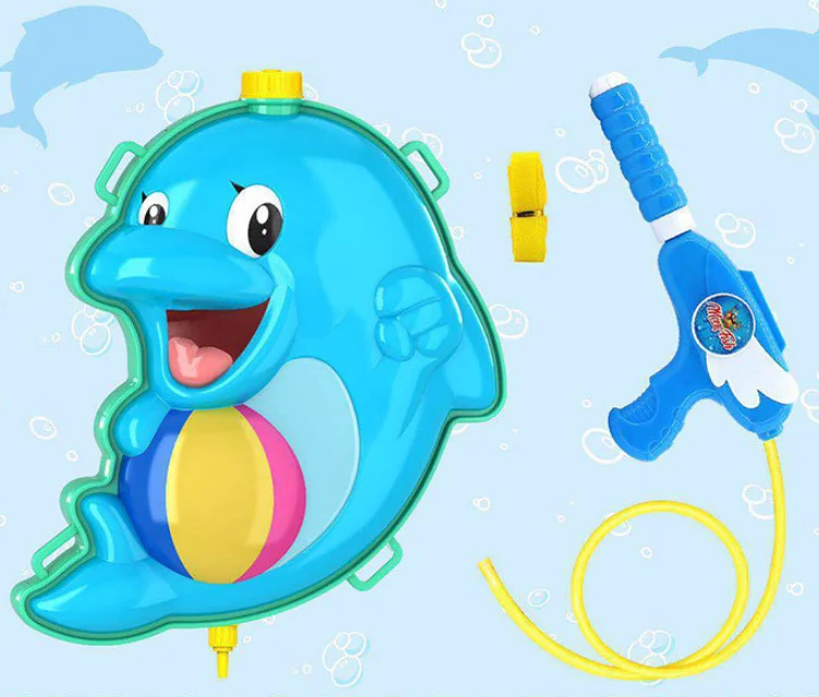 Promotional Kids Toy Children Summer Shooting Toy Plastic Big Spray Backpack Water Gun