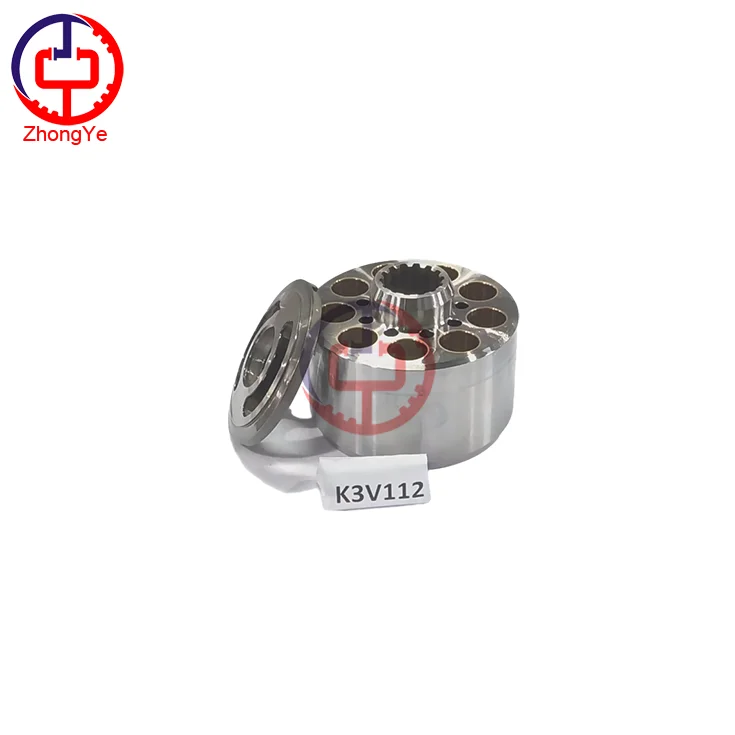 Excavator Hydraulic Parts For K3V112 Cylinder Block Assembly Hydraulic Pump Spare Parts
