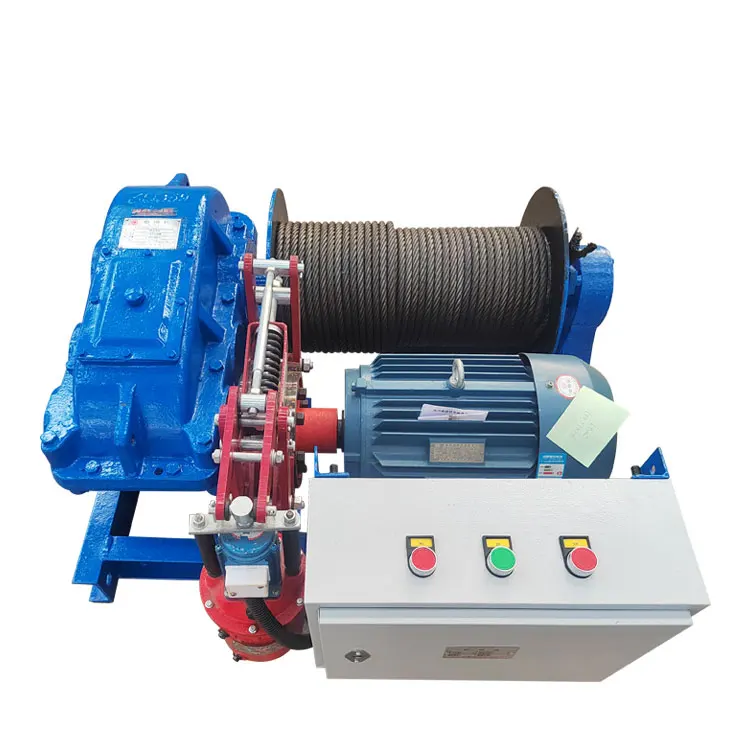 Индивидуальная Высокая емкость 25 тонн напрямую с завода продаж электрическая лебедка для вытягивания и подъема