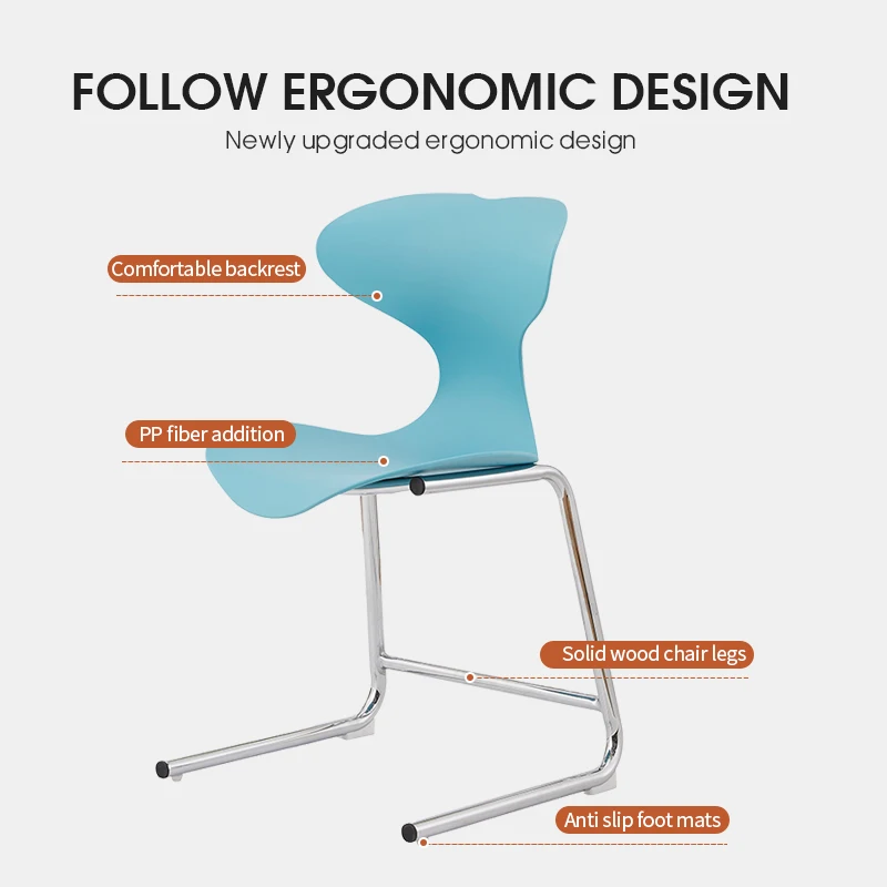 Factory Wholesale Single School Desk and Chair University School Table and Chair