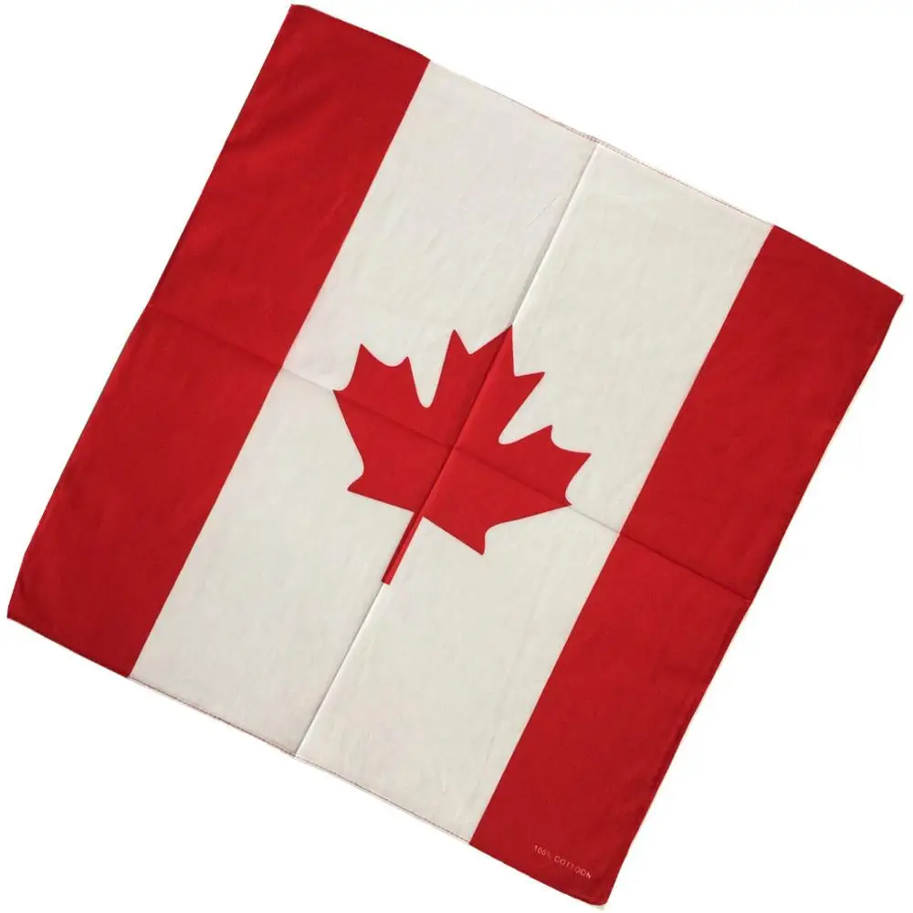 national flag men cycling bandana for head wrap 100% cotton unique bandana accessories custom bandana