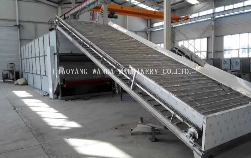 Hot sale vegetable and fruits drier DW Series Ginger Multi-Layer Mesh Belt Drying Machine