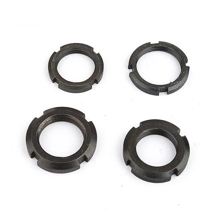 Din981 Carbon Steel Black Oxide Locknut Locknuts Locking Round Nut