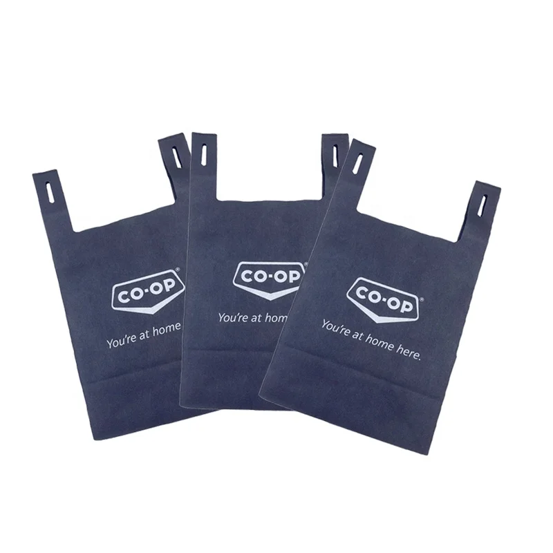 square bottom cheap ultrasonic bag non woven eco bag morocco 80 gsm nonwoven promotion shopping t-shirt bags logo