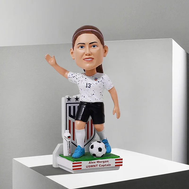 Witt football star bobblehead фигурка Звезда модель Европейский Кубок Женский футбол подарок на день рождения Сувенир рука