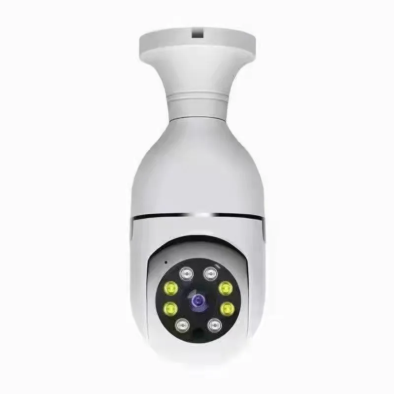 Full Color Night Vision 1080P CCTV Wireless Camera Security Bulb Camera