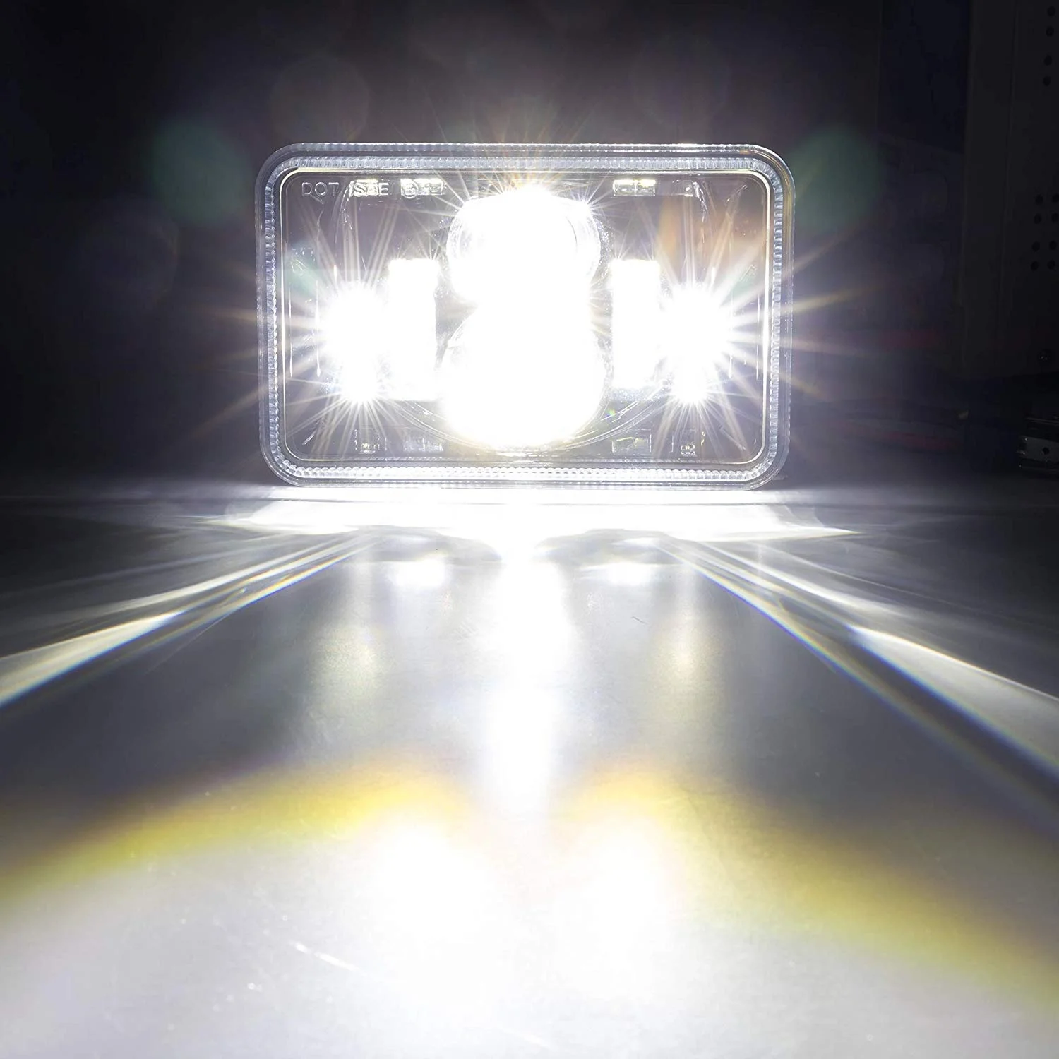 Truck Accessories 4x6 Truck Lighting Led Projector Headlight DOT SAE 4x6 inch rectangular headlight for kenworth heavy truck