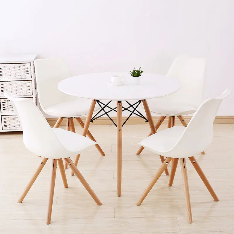 CZ-09 2024 Hot Sale Round Commercial Dining Table Round Living Room Dining Table Milk Tea Shop Coffee Shop Outdoor Lounge Table