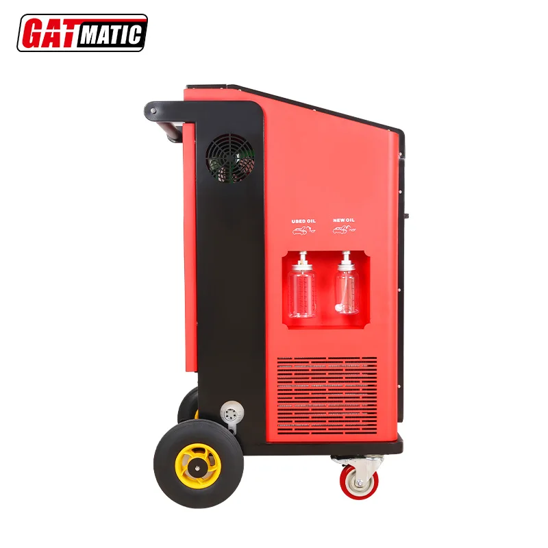 Wholesale Car AC Recharge Recharging Refrigerant Gas Service Station Fully Auto Recovery And Refregirating Machine