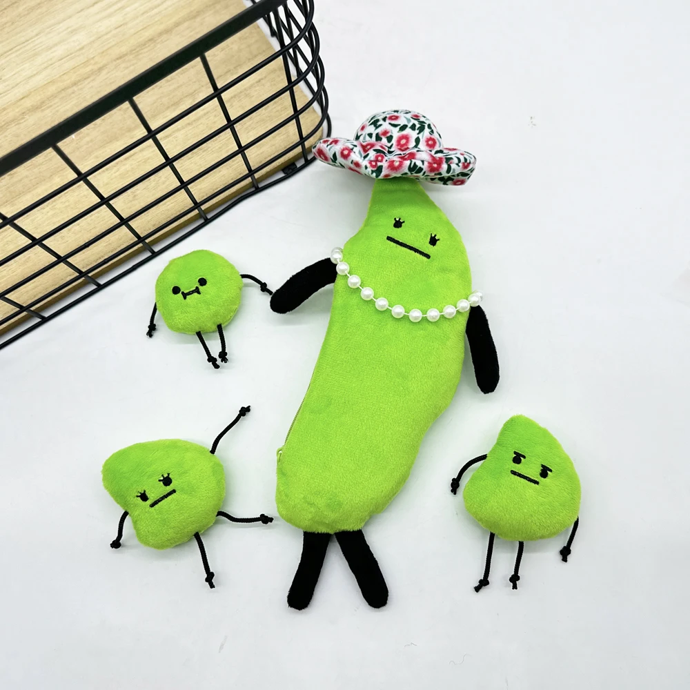 New Arrival Popular Hot Selling Cute Secret Staycation Edamame Family Plush Toy