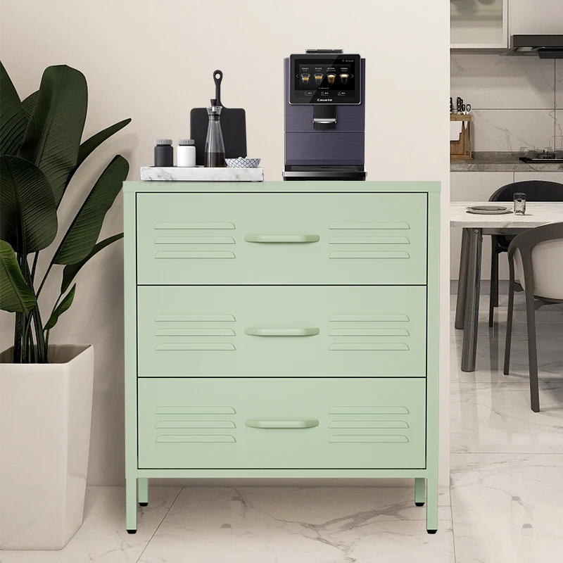 living room cabinets drawer storage cabinet metal storage chest of drawers bedroom night table bedside with 3 /4 drawer