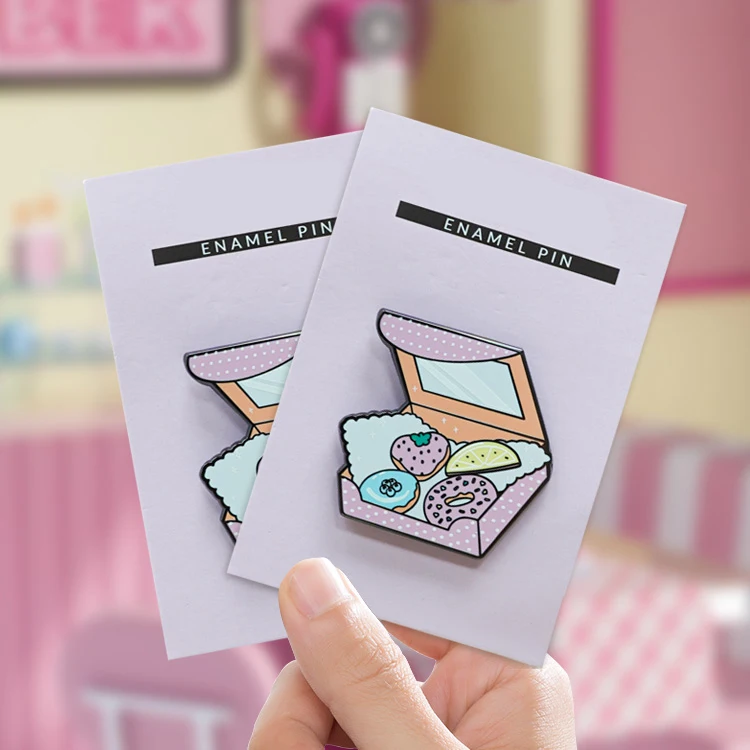 Hat Pins Small Gold Metal Soft Enamel Custom Button Pins Bulk  Magnet Lapel Pins for Clothes Bags