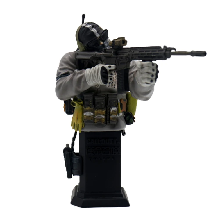 Dropshipping Custom Action Figures Anime 3D Print Oem Animation Resin Toy Soldiers Decorative Resin Figure