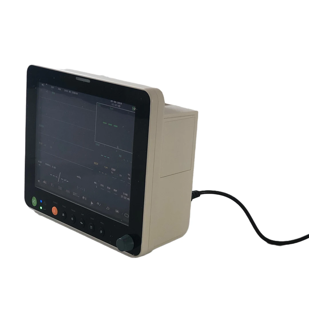 12.1 inch medical wireless multi-parameters vital signs monitor newtech criticare capnography patient monitor for hospital