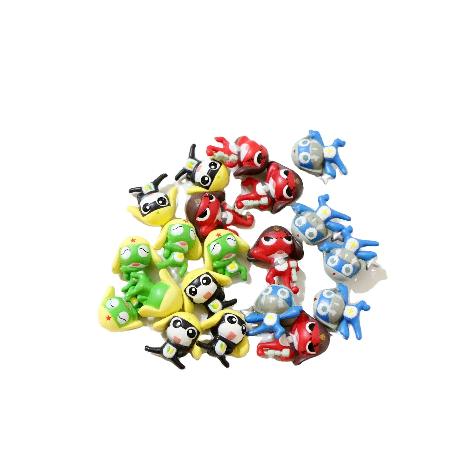 Plastic small toy cartoon figure mini promotional toys for kids