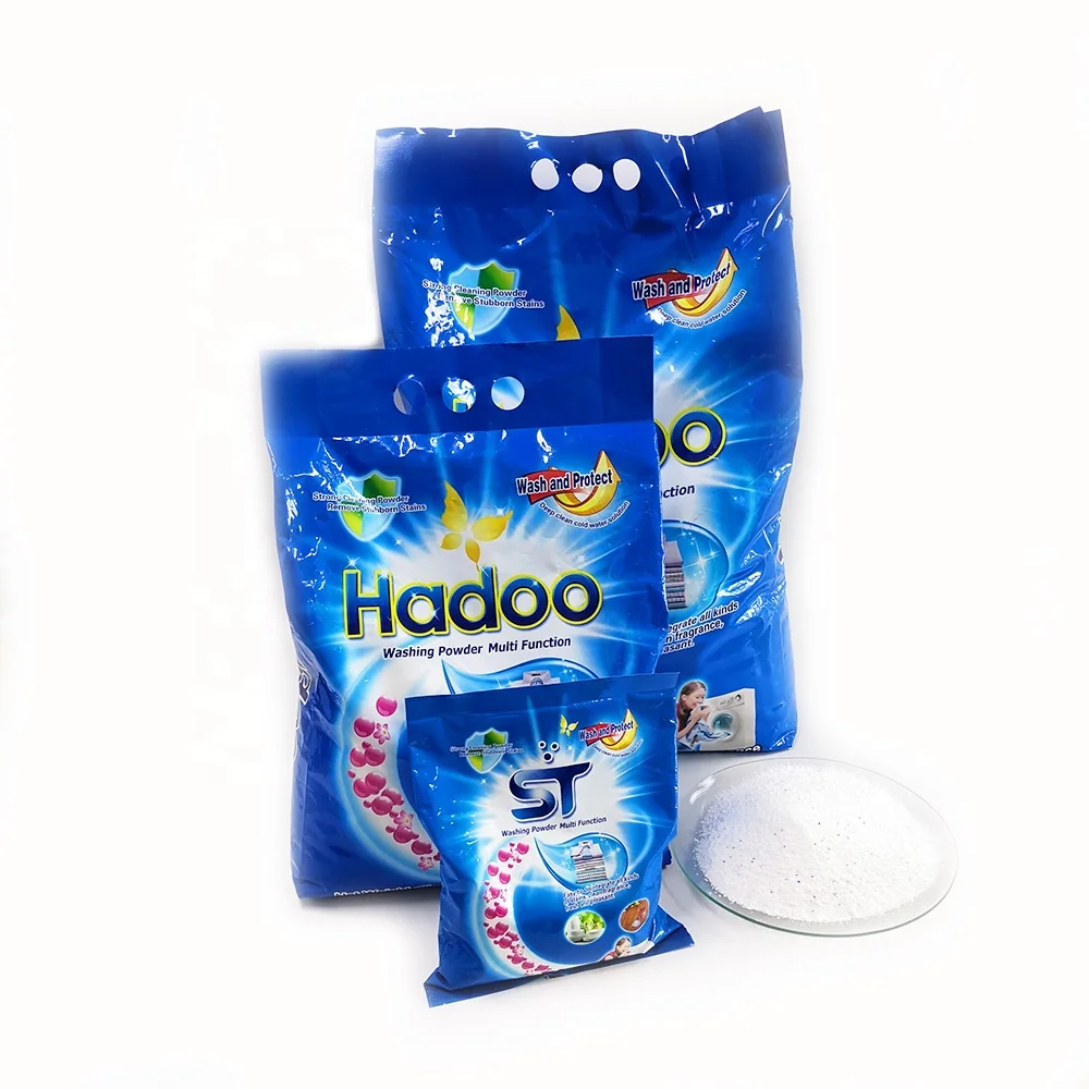 Wholesale Factory price Detergent Powder 1kg packing Washing Laundry Soap Powder