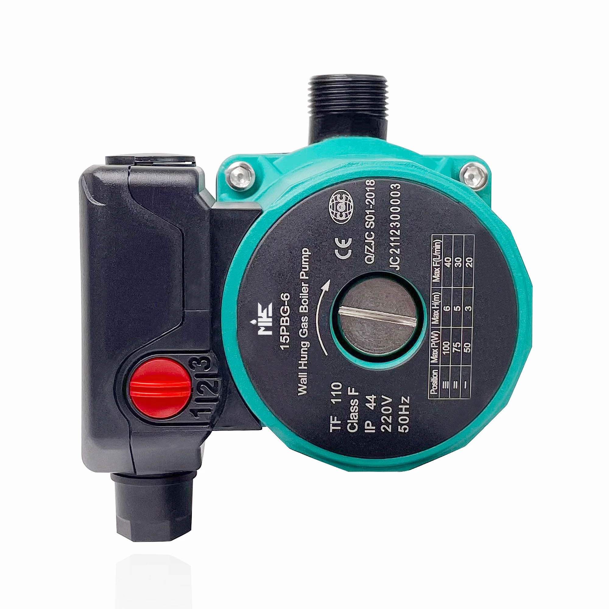 15PGB-6 Ceramic Bearing Energy Saving Shielded Hot Water Pump for Wastewater Treatment OEM Application Temperature Control