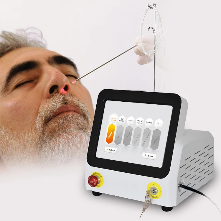 Hot Selling High Quality Laser Equipment 980nm Ear Nose And Throat Treatment Machine