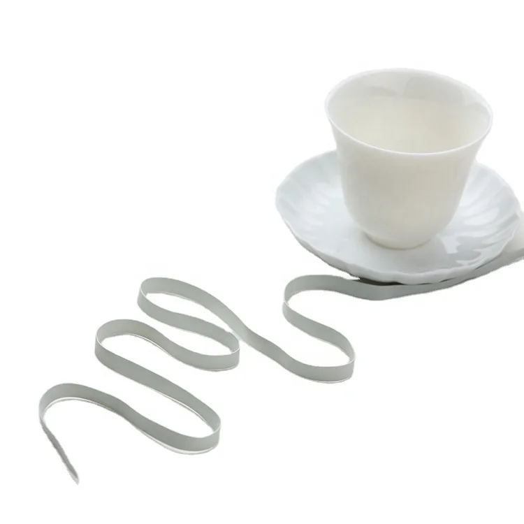 Non-latex rubber  / latex-free straps elastic synthetic rubber straps for non-woven cap and  cuff elastic