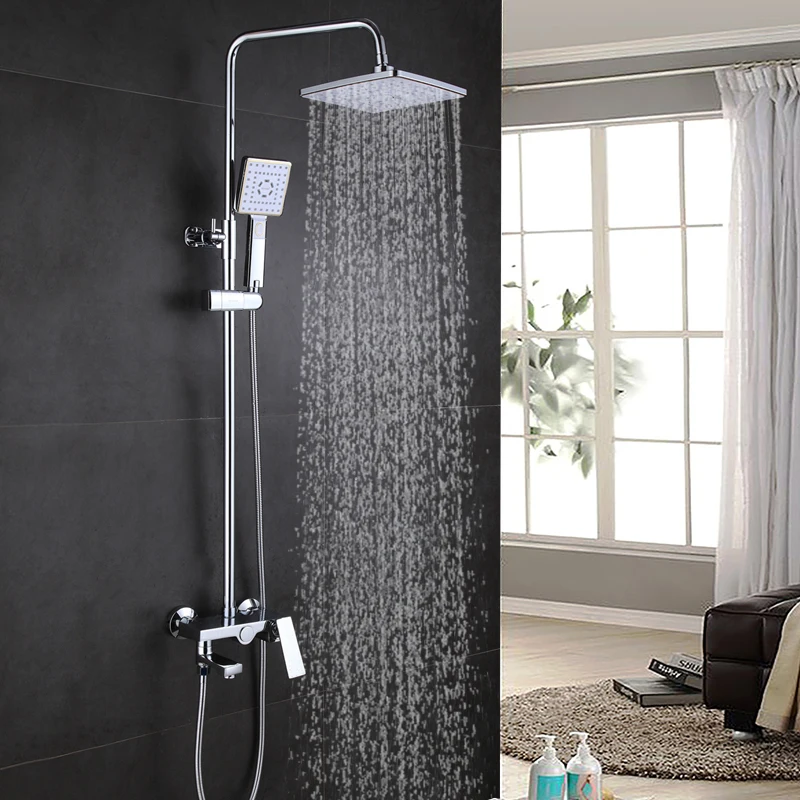 shower rainfall shower wall mounted shower set