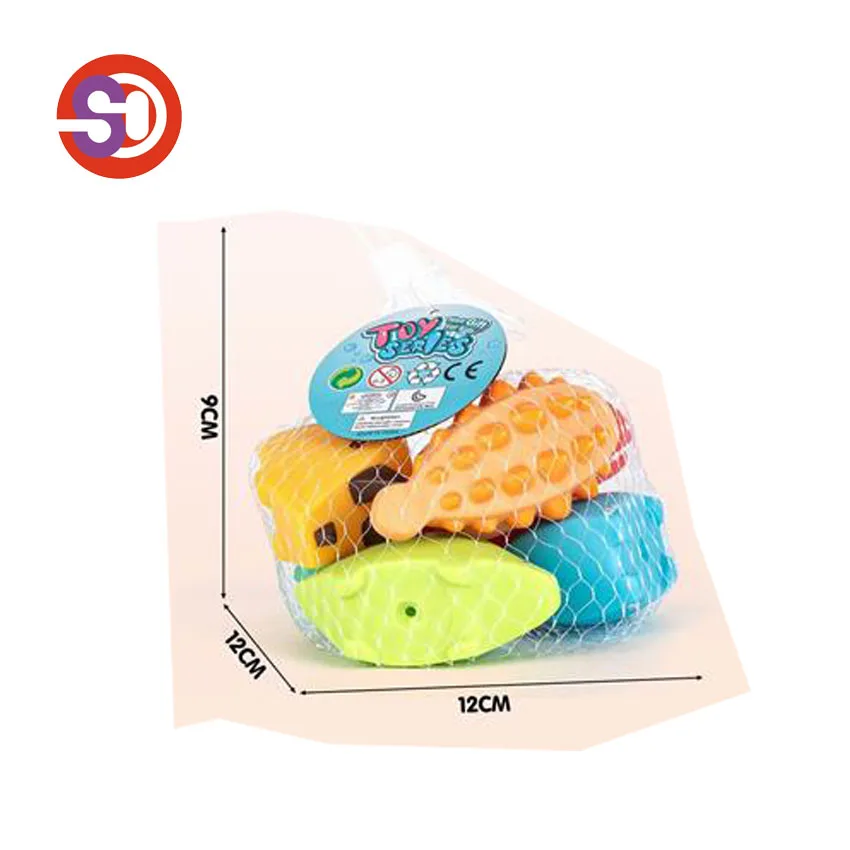 2023 Rubber Floating Spray Water Animal Child Rubber Squirts Baby Bath Dinosaur For Toys