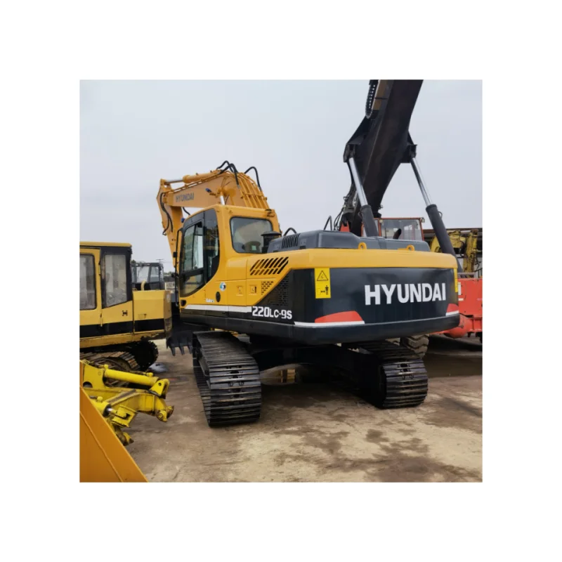 Great State Used Hyundai 220LC-9S Excavator Machinery in Spot Supply on Sale Hyundai 215LC-7 Construction Machine on Sale