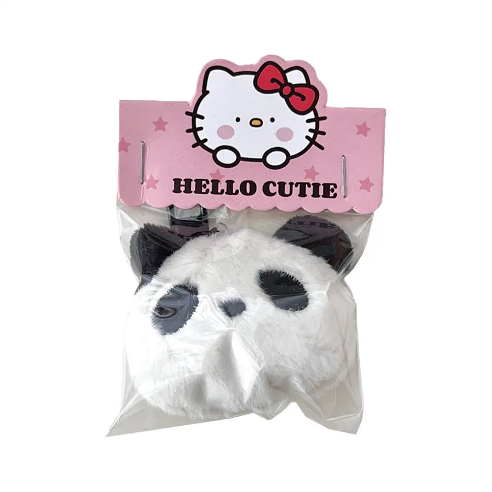 Kawaii Plush Cartoon Stuffed Keyring Toy Backpack Pendant Ornaments Bags Decor Rabbit Frog Doll Keychain