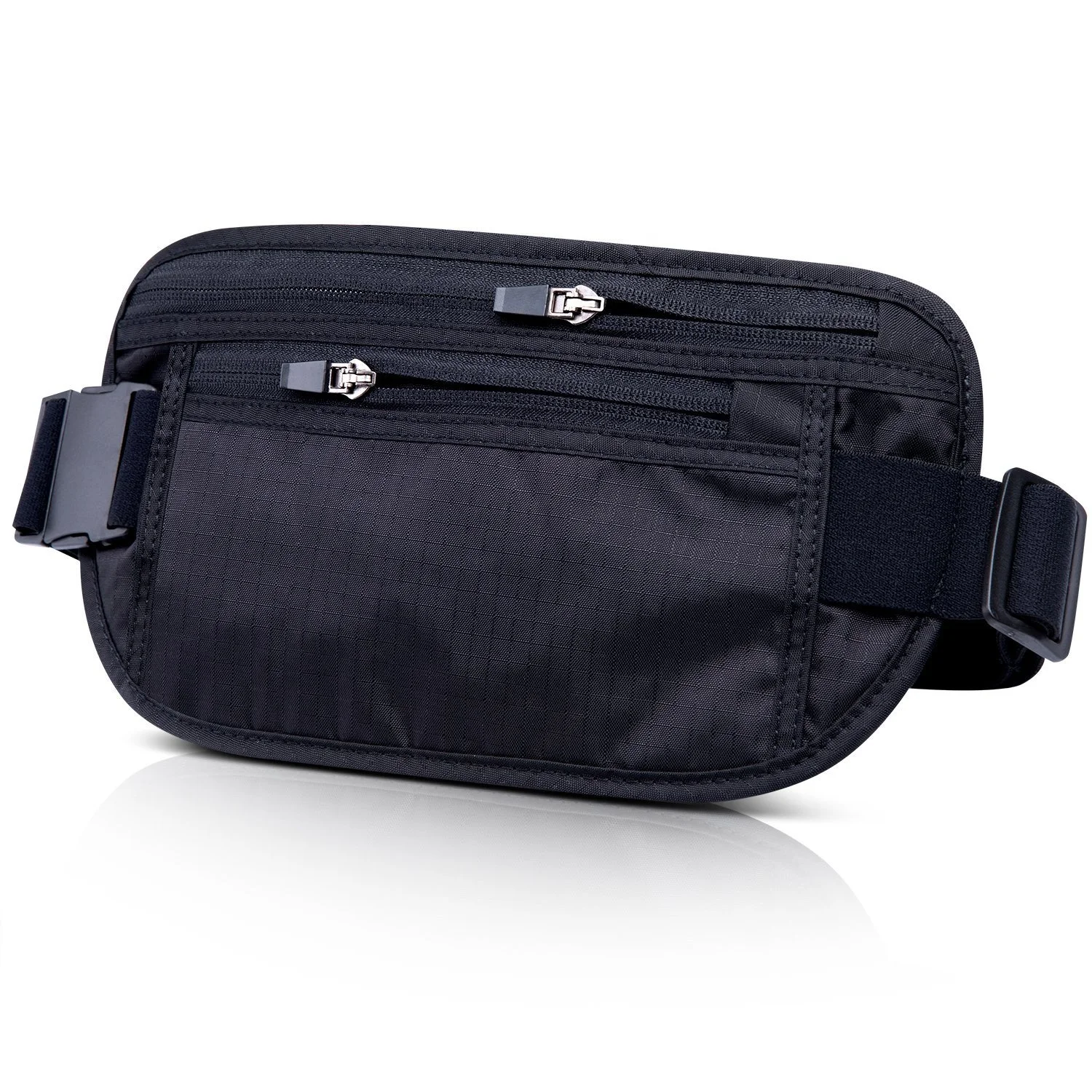 Men Women Customize Hidden Security Secret Waist Pouch Bag RFID Travel Money Belt