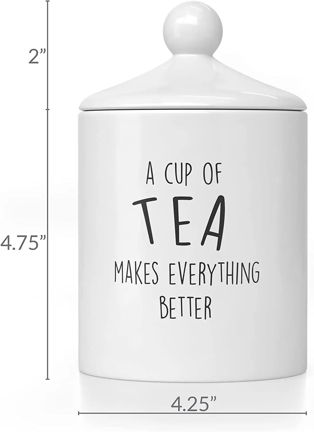 Rustic Ceramic Canister Sets for Kitchen White Porcelain Coffee Tea Sugar Container Set Ceramic Food Storage Jar in Bulk