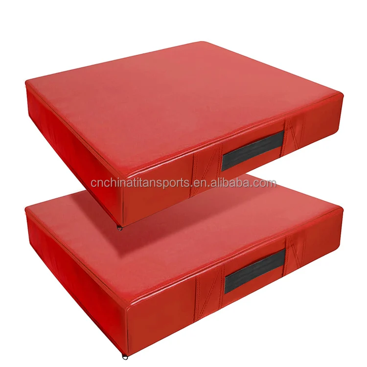 Weight Lifting Gym Equipment Custom Logo Mat Drop Crash Pad Pound Pads