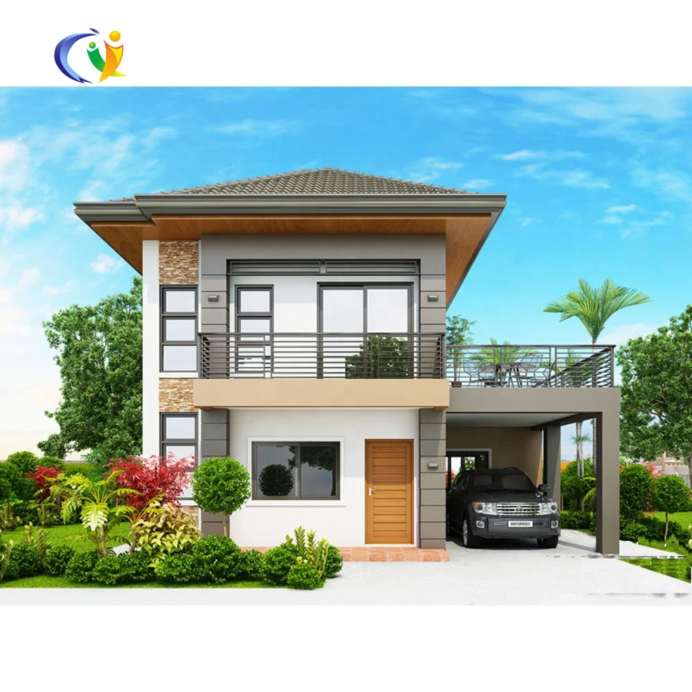 Two Story Maison Prefabrique Building