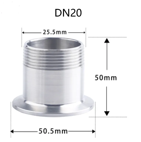TC 1.5' DN15 20 25 32/ Pipe fitting/ Tri-clover fitting