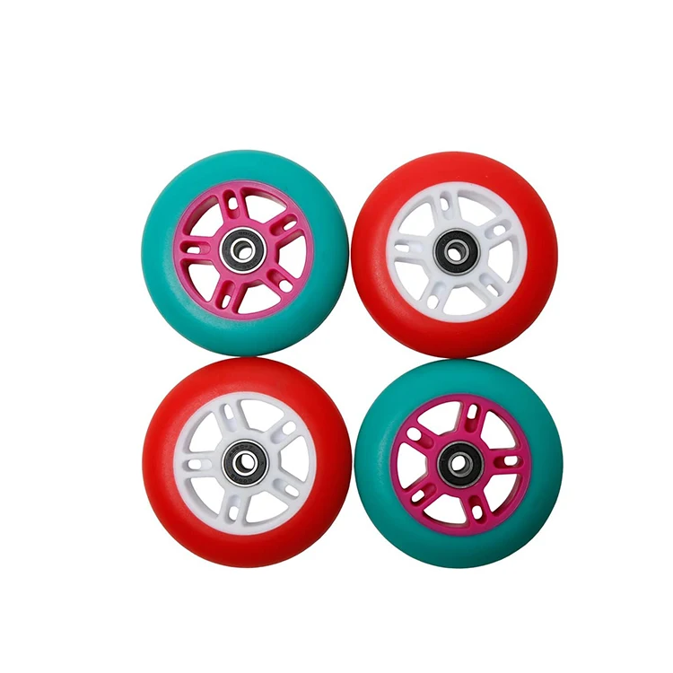 Light duty scooter replacement wheels high-rebound wheels good quality PU wheels