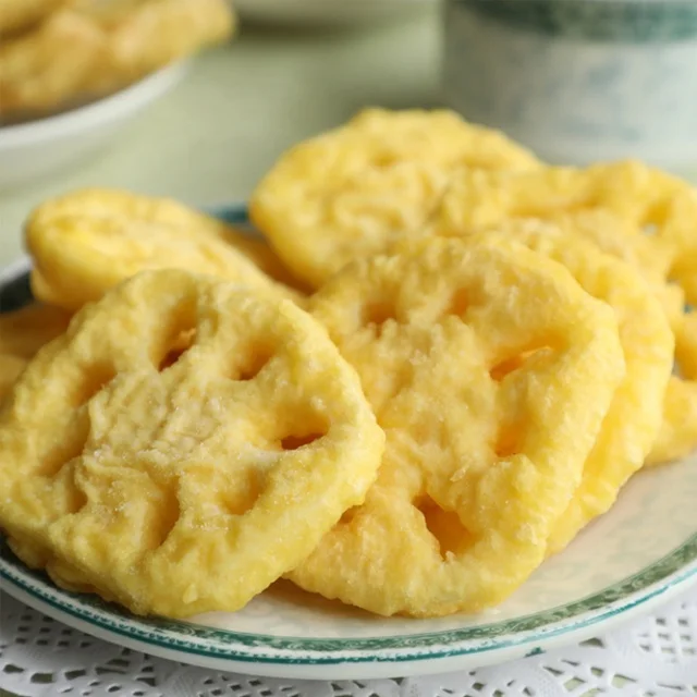 Vacuum Fried Tempura Lotus Root Chips Healthy Foods