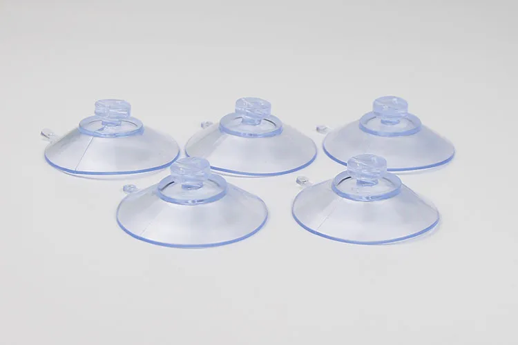 55mm Furniture Desk Glass Rubber Transparent Anti-Collision Suction Cups Sucker Hanger Pads for Glass