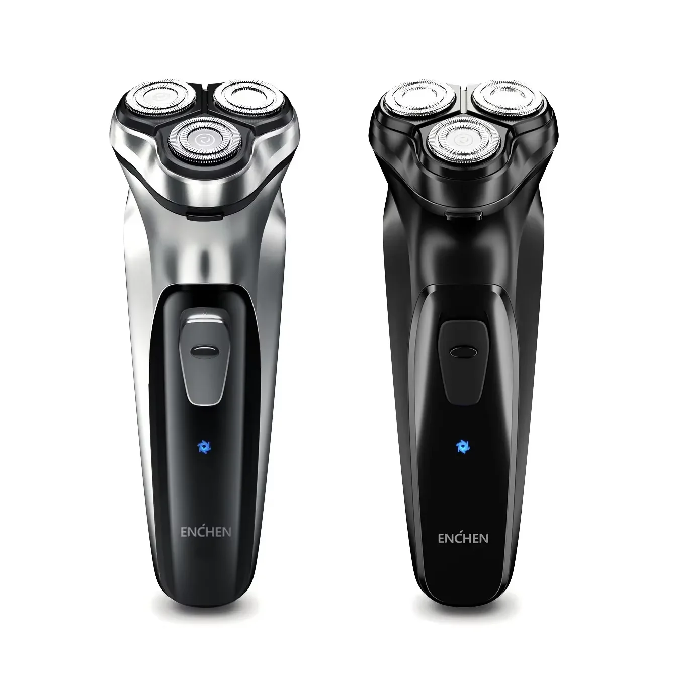 ENCHEN Blackstone Electrical Rotary Shaver for Men 3D Floating Blade Washable Type-C USB Rechargeable Shaving Beard Machine
