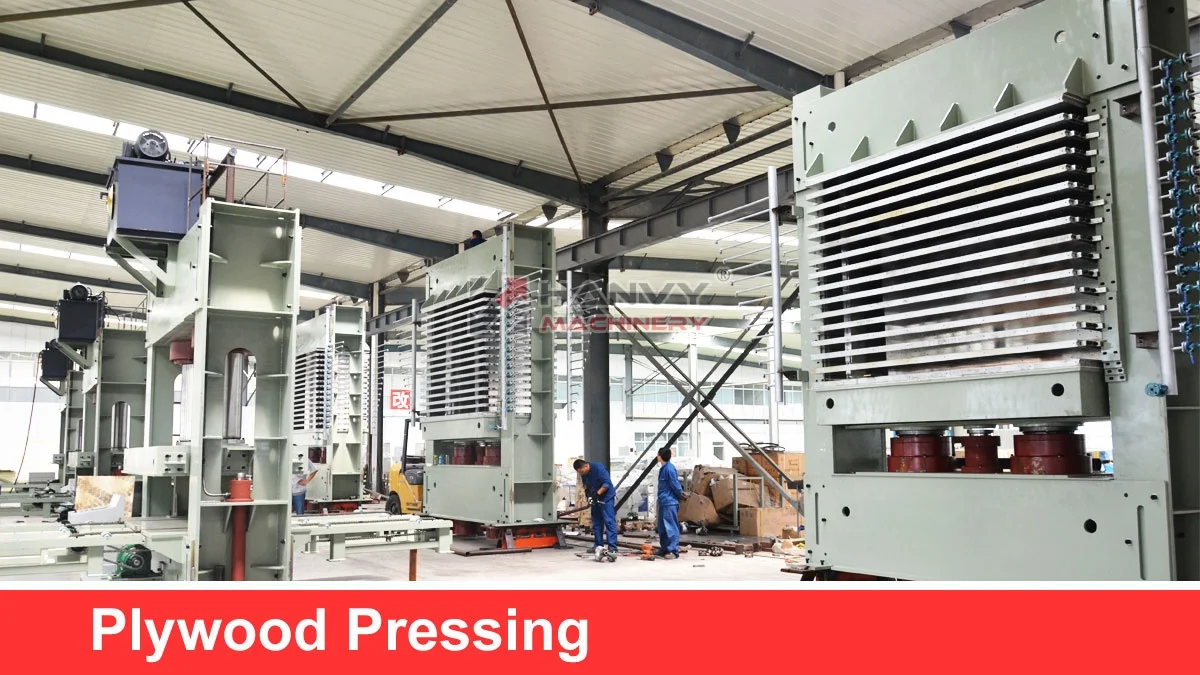 CE Complete Plywood Production Running Manufacturing Line